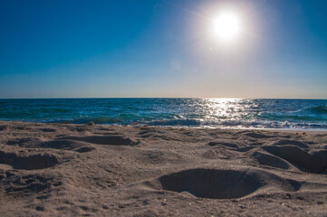 沖縄　来間島の長間浜