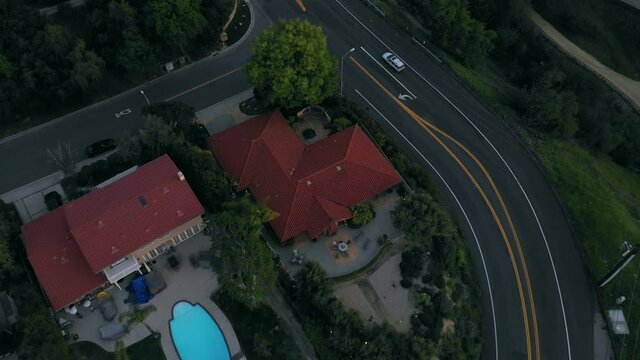 Over Topanga Winding Road
