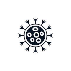 Obraz premium Virus icon, Corona virus icon, health care virus icon
