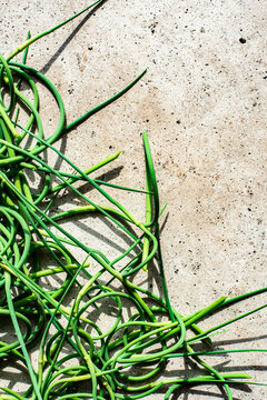 Tangled Garlic Scapes