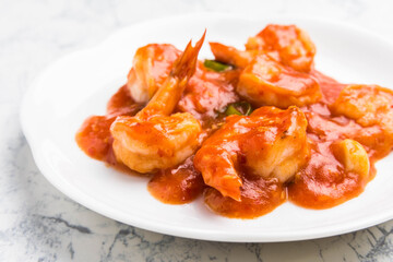 エビのチリソース