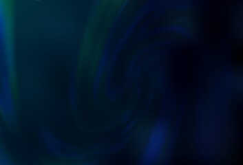 Dark BLUE vector colorful abstract background. Shining colored illustration in smart style. The best blurred design for your business.