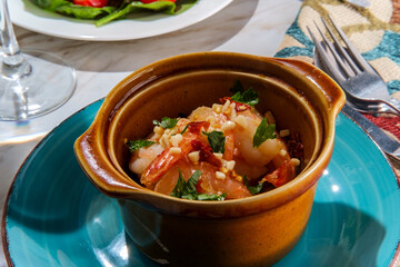 Portuguese Gambas Al Ajillo