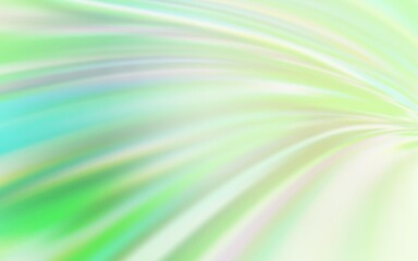 Obraz premium Light Green vector glossy abstract background. Colorful illustration in abstract style with gradient. Background for designs.