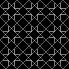 Ethnic ornament. Seamless geometric grid. Embroidery background. Tribal wallpaper. Ethnical folk image. Tribe motif. Ancient mosaic. Digital paper, web design, textile print, backdrop. Vector art work