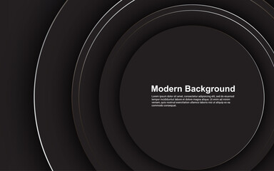 Illustration vector graphic of abstract background black color modern concept