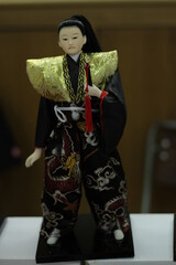 Fototapeta na wymiar toy in kimono