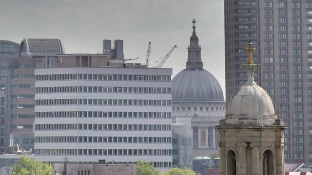 Timelapse of St Paul's Cathedral, London, England
