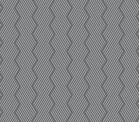 Lined hexagonal geometrical pattern seamless repeat background