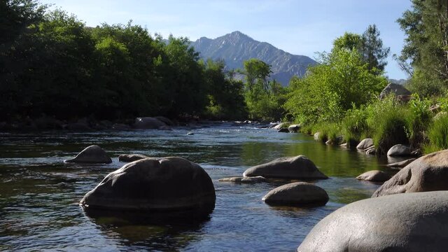 The upper Kern River in the eastern Sierra Nevada mountains