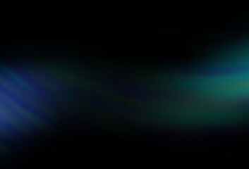 Dark BLUE vector background with wry lines. Colorful illustration in simple style with gradient. Template for cell phone screens.