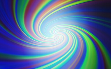 Light Blue, Green vector texture with bent lines. Shining colorful illustration in simple style. The best colorful design for your business.