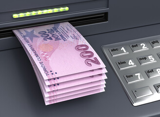 Withdrawal Turkish Lira