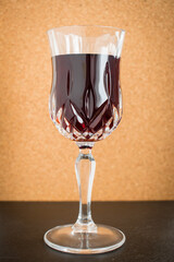 glass of  red wine