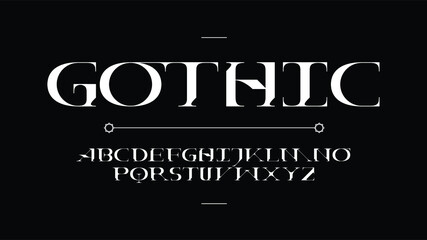 Elegant serif custom typeface with slim strokes and dep bracketing on the serifs. The font is built on a geometric grid,  giving a strong stand and variety of use. Fashion, logos, letters, weddings.