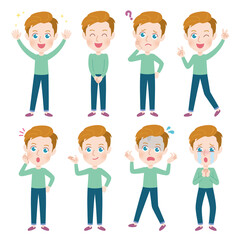 cute type blonde dad_emotion