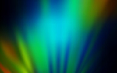 Dark Blue, Yellow vector background with straight lines. Glitter abstract illustration with colorful sticks. Smart design for your business advert.