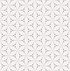 Fototapeta premium Continuous Abstract Graphic Great Pattern Texture. Seamless Elegant Vector 30s Plexus Pattern. Repeat Monochrome Roaring Backdrop 