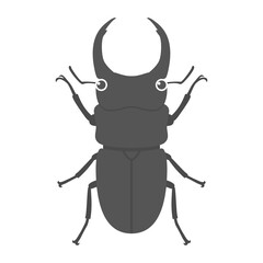 クワガタのイラスト