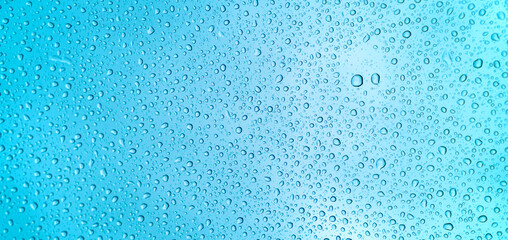 rain drops on glass, Abstract Background.