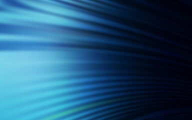 Obraz premium Dark BLUE vector layout with bent lines. Colorful illustration in simple style with gradient. A new texture for your ad, booklets, leaflets.