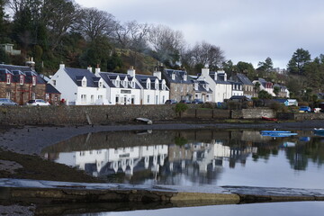 Fishing village Plockton Scotland