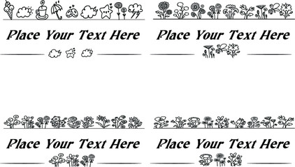 vector set: calligraphic design elements and page decoration