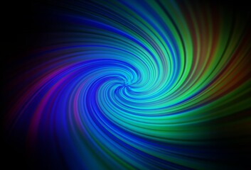 Obraz premium Dark Multicolor vector blurred pattern. A completely new colored illustration in blur style. The best blurred design for your business.