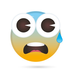 emoji face crying funny character
