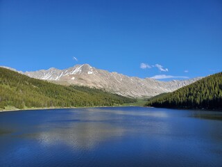 Fototapeta na wymiar Mountain Lake Reflection