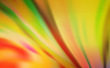 Obraz premium Jasnoczerwony, żółty wektor nowoczesne eleganckie tło. Nowoczesna abstrakcyjna ilustracja z gradientem. Nowy sposób projektowania.