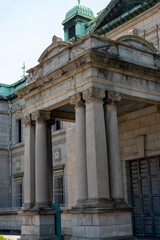 Obraz premium Old building of Osaka branch of the bank of Japan