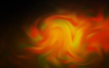 Dark Orange vector glossy abstract background. Modern abstract illustration with gradient. New way of your design.