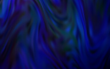 Obraz premium Dark BLUE vector glossy abstract layout. Modern abstract illustration with gradient. New style design for your brand book.