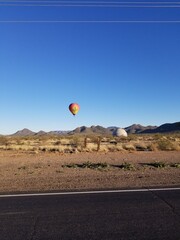 Hot Air Balloon in Arizona.