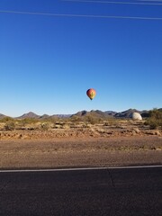 Hot Air Balloon in Arizona.