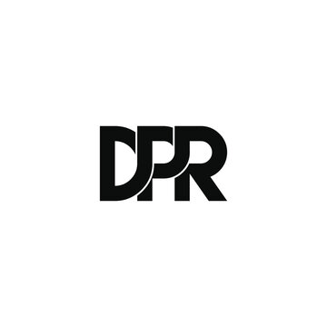 dpr letter original monogram logo design