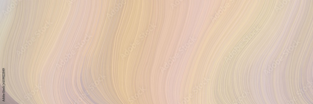 Poster soft abstract art waves graphic with smooth swirl waves background illustration with pastel gray, pe