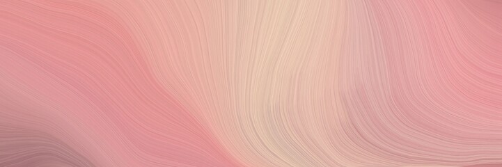 soft artistic art design graphic with modern waves background illustration with tan, baby pink and rosy brown color