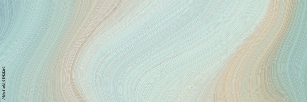 Poster soft abstract artistic waves graphic with modern soft swirl waves background design with pastel gray, light gray and dark gray color