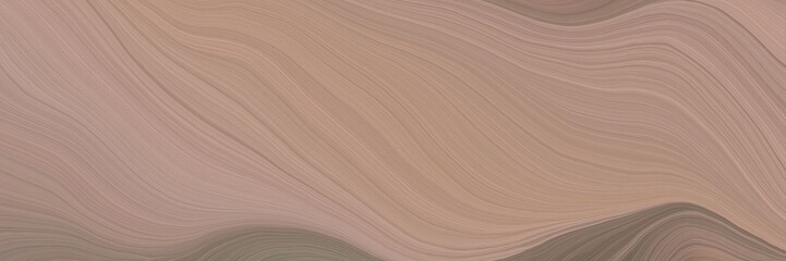 soft abstract art waves graphic with modern waves background illustration with rosy brown, pastel brown and gray gray color
