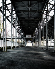 old abandoned railway bridge