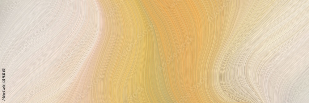 Poster soft artistic art design graphic with modern soft swirl waves background illustration with wheat, pa