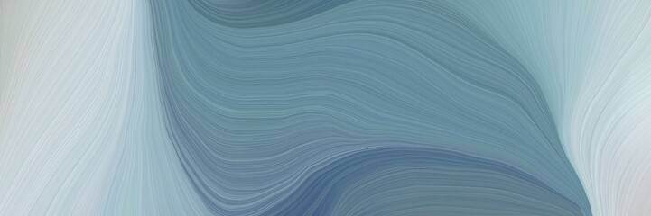 soft artistic art design graphic with abstract waves illustration with light slate gray, light gray and pastel blue color