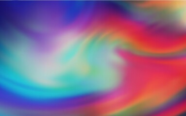 Obraz premium Light Blue, Red vector colorful blur backdrop. Creative illustration in halftone style with gradient. New style for your business design.