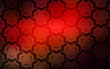 Fototapeta premium Dark Red vector pattern with bent lines. Colorful abstract illustration with gradient lines. Colorful wave pattern for your design.