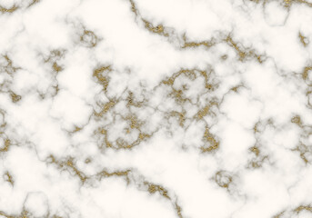 gold marble texture background. white granite floor pattern vector illustration