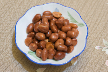 ピーナッツの塩炒め	
