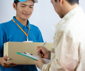 Online delivery staff