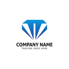 BLUE DIAMOND LOGO TEMPLATE